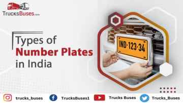 Different Types of Number Plates in India