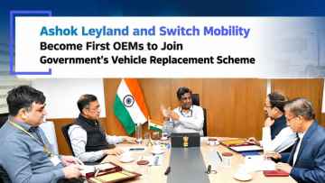 Ashok Leyland and Switch Mobility Become First OEMs to Join Government’s Vehicle Replacement Scheme