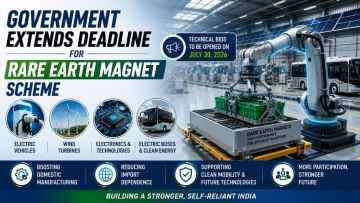 Government Extends Deadline for Rare Earth Magnet Scheme