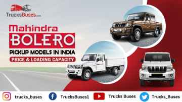 Mahindra Bolero Pickup Models in India - Price and Loading Capacity