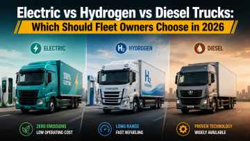 Electric vs Hydrogen vs Diesel Trucks: Which Should Fleet Owners Choose in 2026