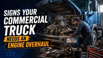 Signs Your Commercial Truck Needs An Engine Overhaul