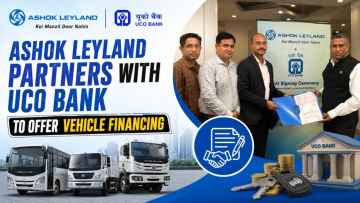 Ashok Leyland Partners with UCO Bank to Offer Vehicle Financing