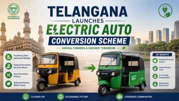 Telangana Launches Electric Auto Conversion Scheme