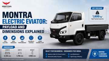 Montra Electric Eviator: Payload and Dimensions Explained