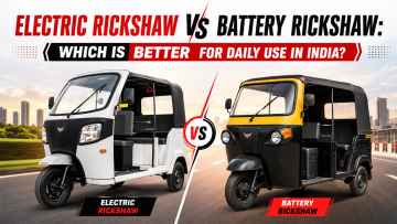 Electric Rickshaw Vs Battery Rickshaw: Which Is Better For Daily Use In India?