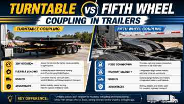 Turntable Vs Fifth Wheel Coupling In Trailers