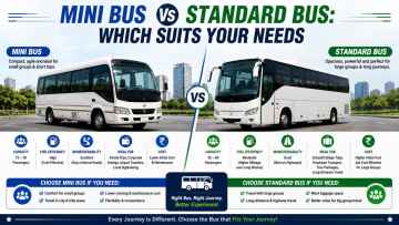 Mini Bus Vs Standard Bus: Which Suits Your Needs