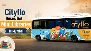 Cityflo Buses Get Mini Libraries In Mumbai