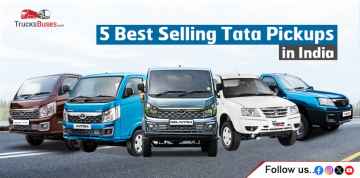 Top 5 Best Selling Tata Pickups in India
