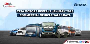 Tata Motors Reveals January 2025 Commercial Vehicle Sales Data