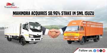 Mahindra to Acquire Stake in SML Isuzu to Boost Truck Business