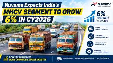 Nuvama Expects India's MHCV Segment To Grow 6% In CY2026