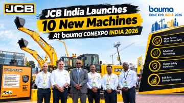 JCB India Launches 10 New Machines At bauma CONEXPO INDIA 2026