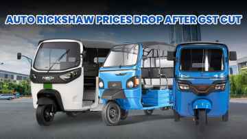 Auto Rickshaw Prices Drop After GST Cut