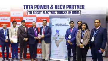 Tata Power and VECV Partner to Boost Electric Trucks in India