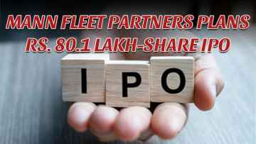 Mann Fleet Partners Plans Rs. 80.1 Lakh-Share IPO