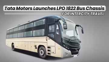 Tata Motors Launches LPO 1822 Bus Chassis for Intercity Travel