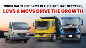 Truck Sales Rise by 2% in the First Half of FY2025, LCVs and MCVs Drive the Growth