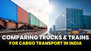 Comparing Trucks and Trains for Cargo Transport in India