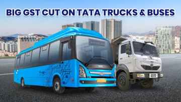 Big GST Cut on Tata Trucks and Buses