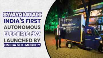 Swayamgati: India’s First Autonomous Electric 3W Launched by Omega Seiki Mobility