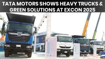 Tata Motors Shows Heavy Trucks and Green Solutions at EXCON 2025