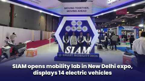 SIAM opens mobility lab in New Delhi expo, displays 14 electric vehicles