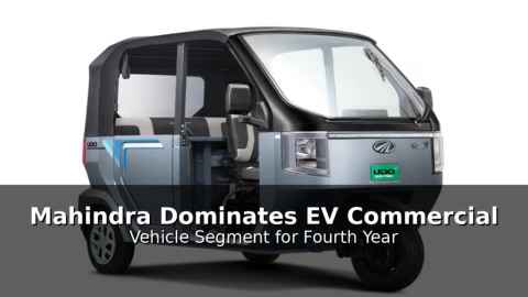 Mahindra Dominates EV Commercial Vehicle Segment for Fourth Year