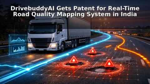 DrivebuddyAI Gets Patent for Real-Time Road Quality Mapping System in India