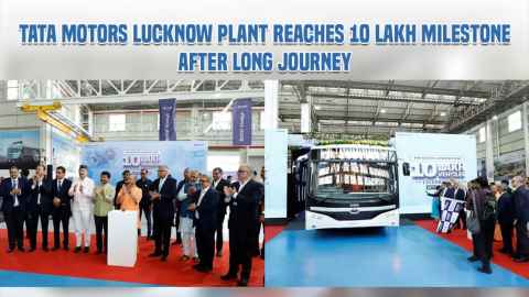 Tata Motors Lucknow Plant Reaches 10 Lakh Milestone After Long Journey