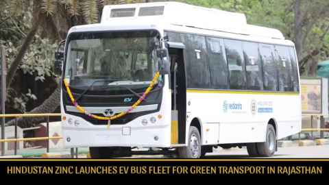 Hindustan Zinc Launches EV Bus Fleet for Green Transport in Rajasthan 