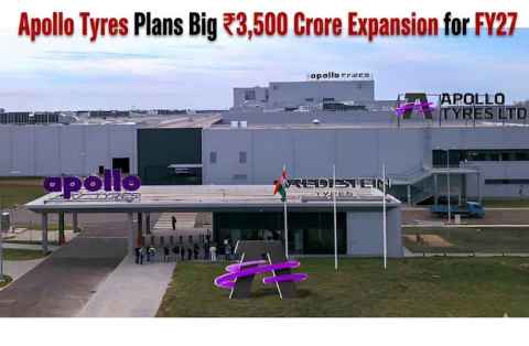Apollo Tyres Plans Big ₹3,500 Crore Expansion for FY27