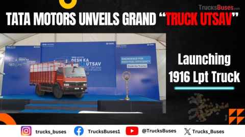 Tata Motors Unveils Grand “Truck Utsav”- Launching 1916 Lpt Truck