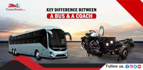 Key Difference Between a Bus and a Coach - Comparison
