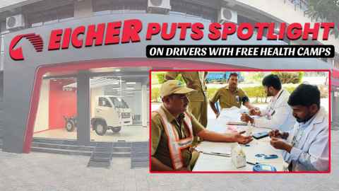 Eicher Puts Spotlight on Drivers With Free Health Camps