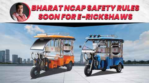 Bharat NCAP Safety Rules Soon for E-Rickshaws