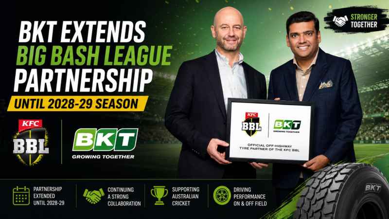 BKT Extends Big Bash League Partnership Until 2028-29 Season