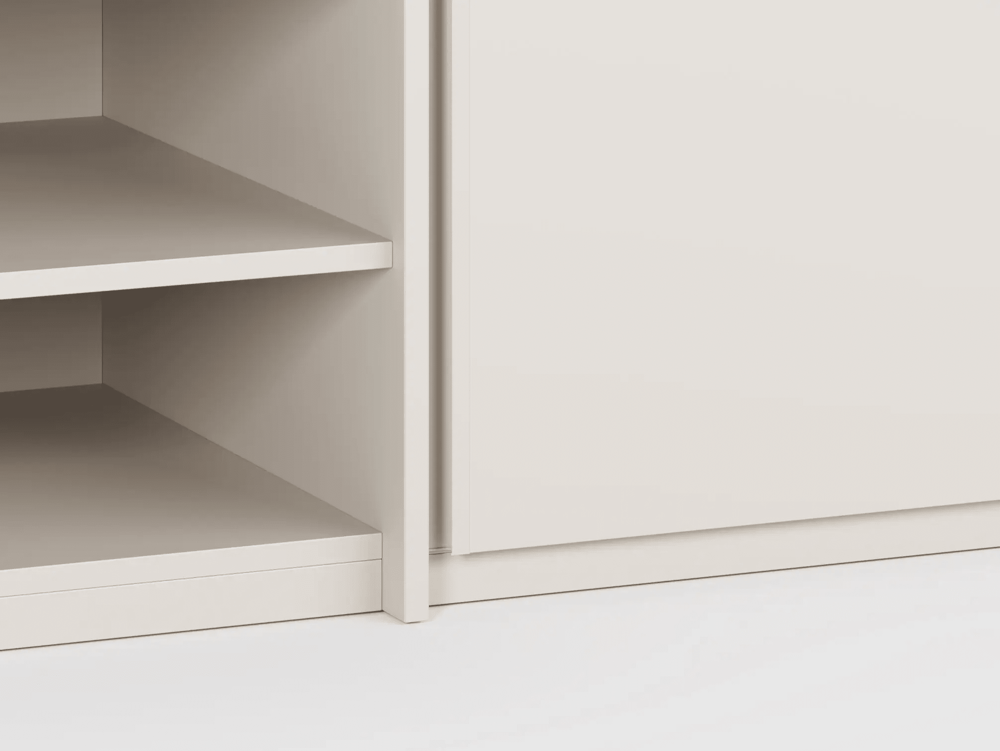 Boekenkast in Beige 4