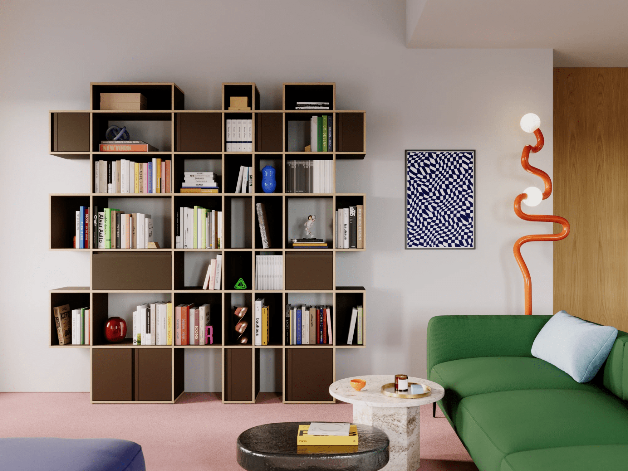 Bookcase in Brown 1