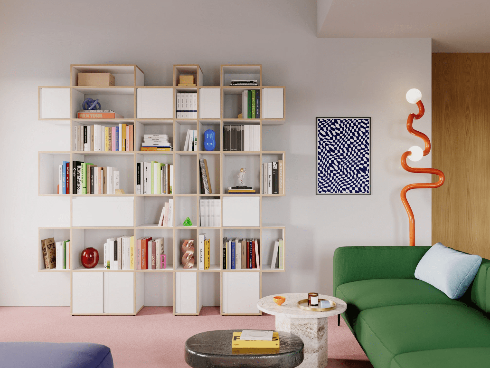 Bookcase in White 1