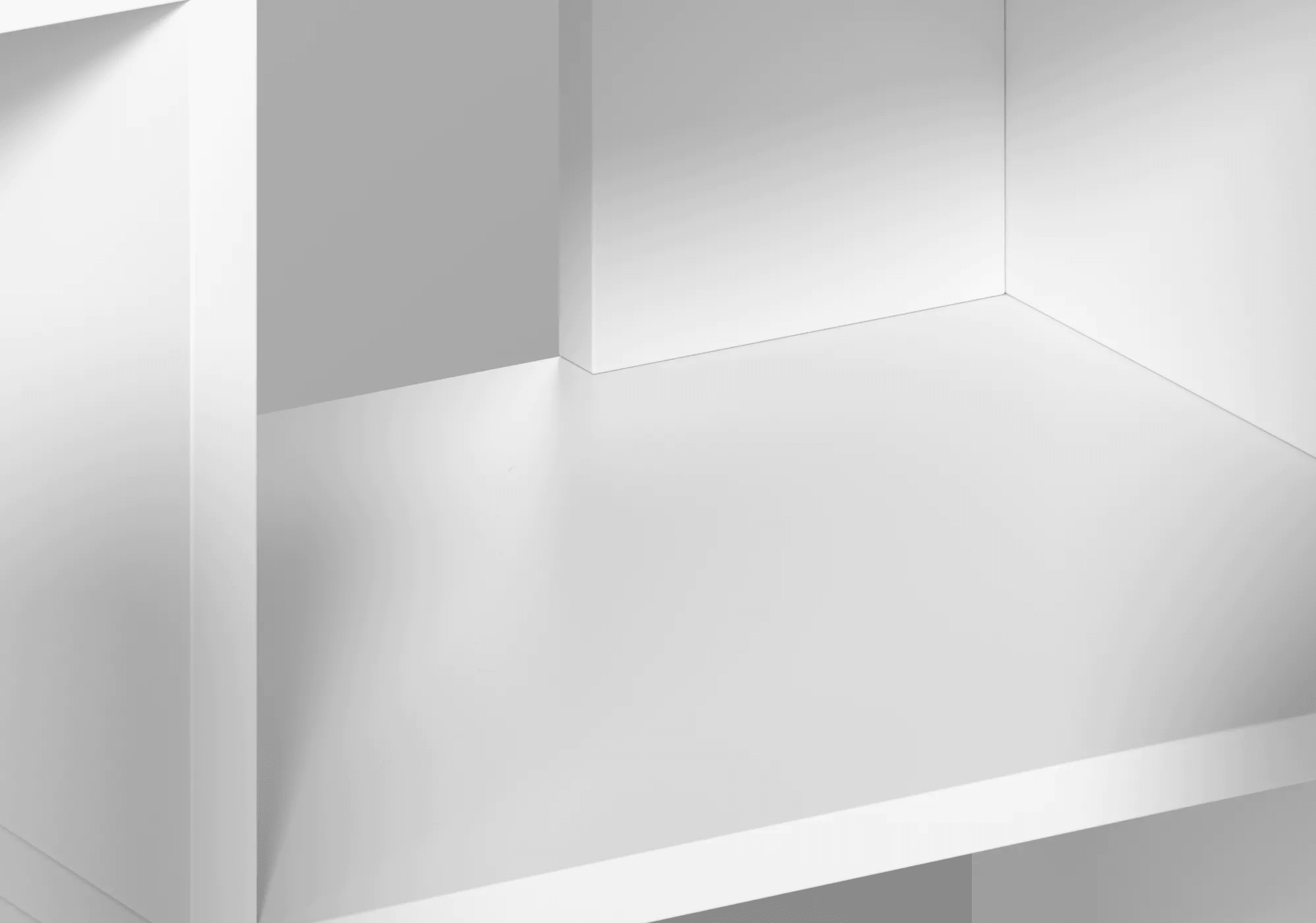 Profonde 3-tiroirs Commode en Blanc - 107x83x40cm 6