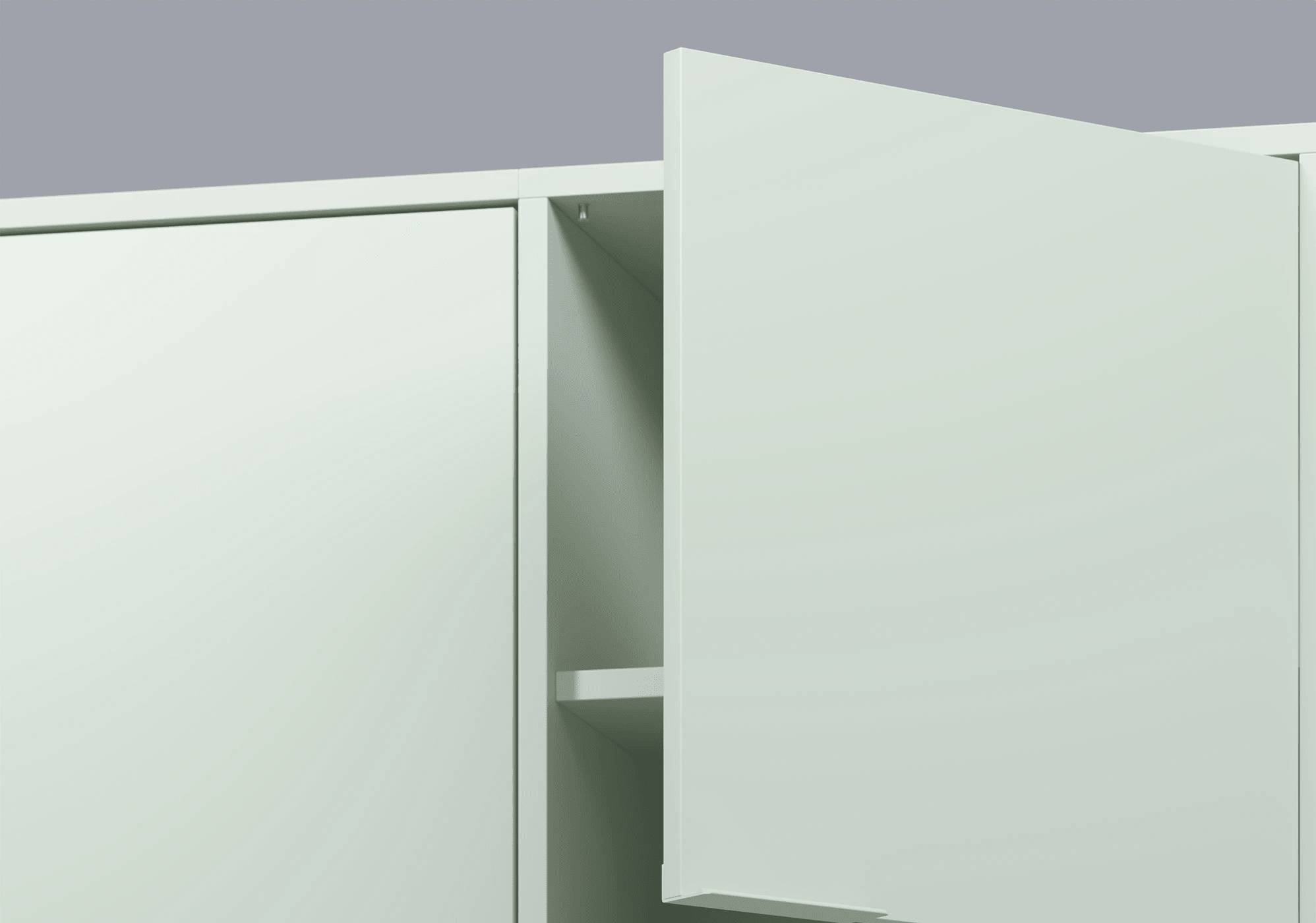 Wąska Głęboka szałwiowa komoda z szufladami z 12 szufladami z panelami tylnymi - 82x123x40cm 8
