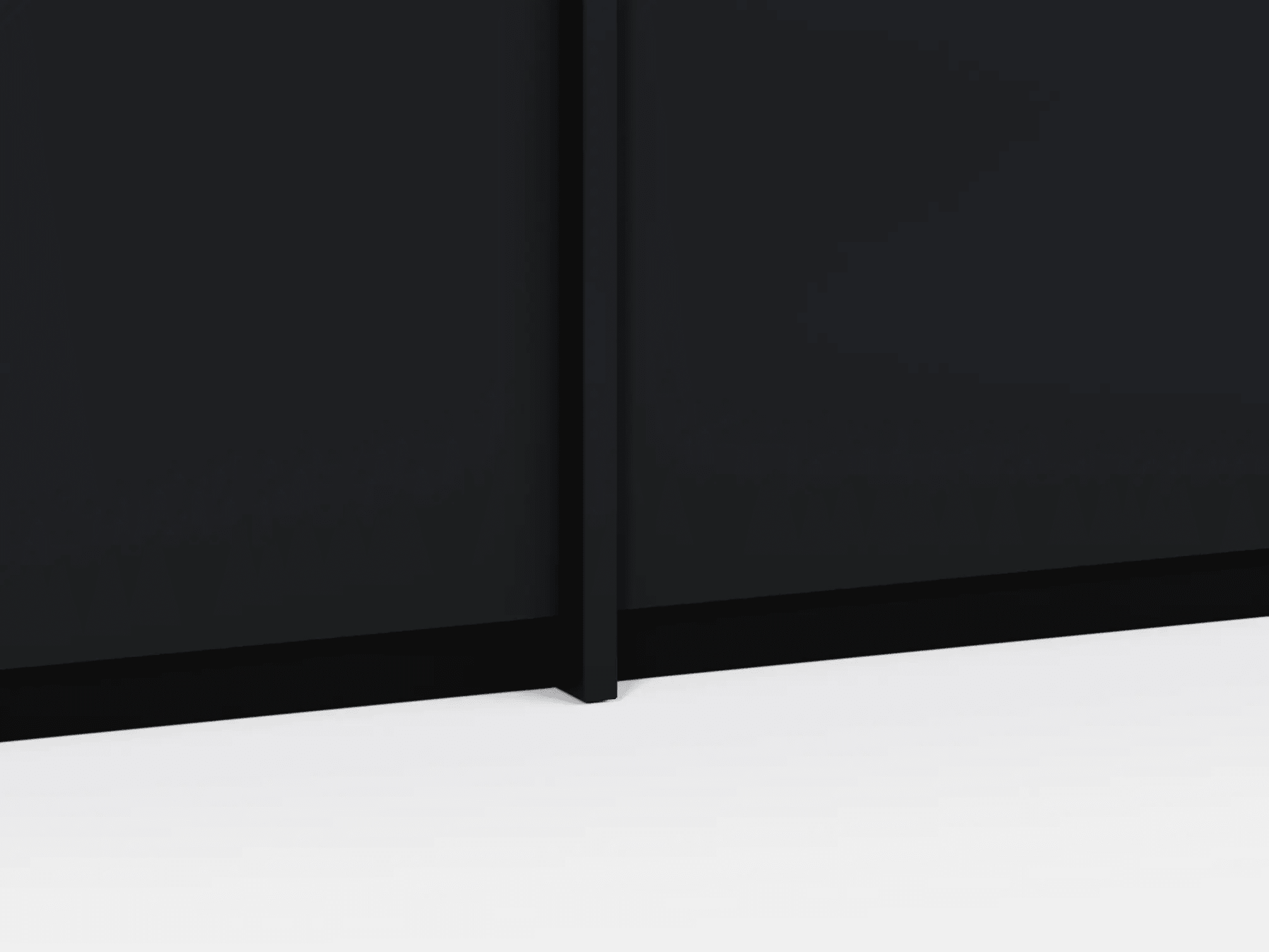 Chest Of Drawers in Black with External Drawers 4