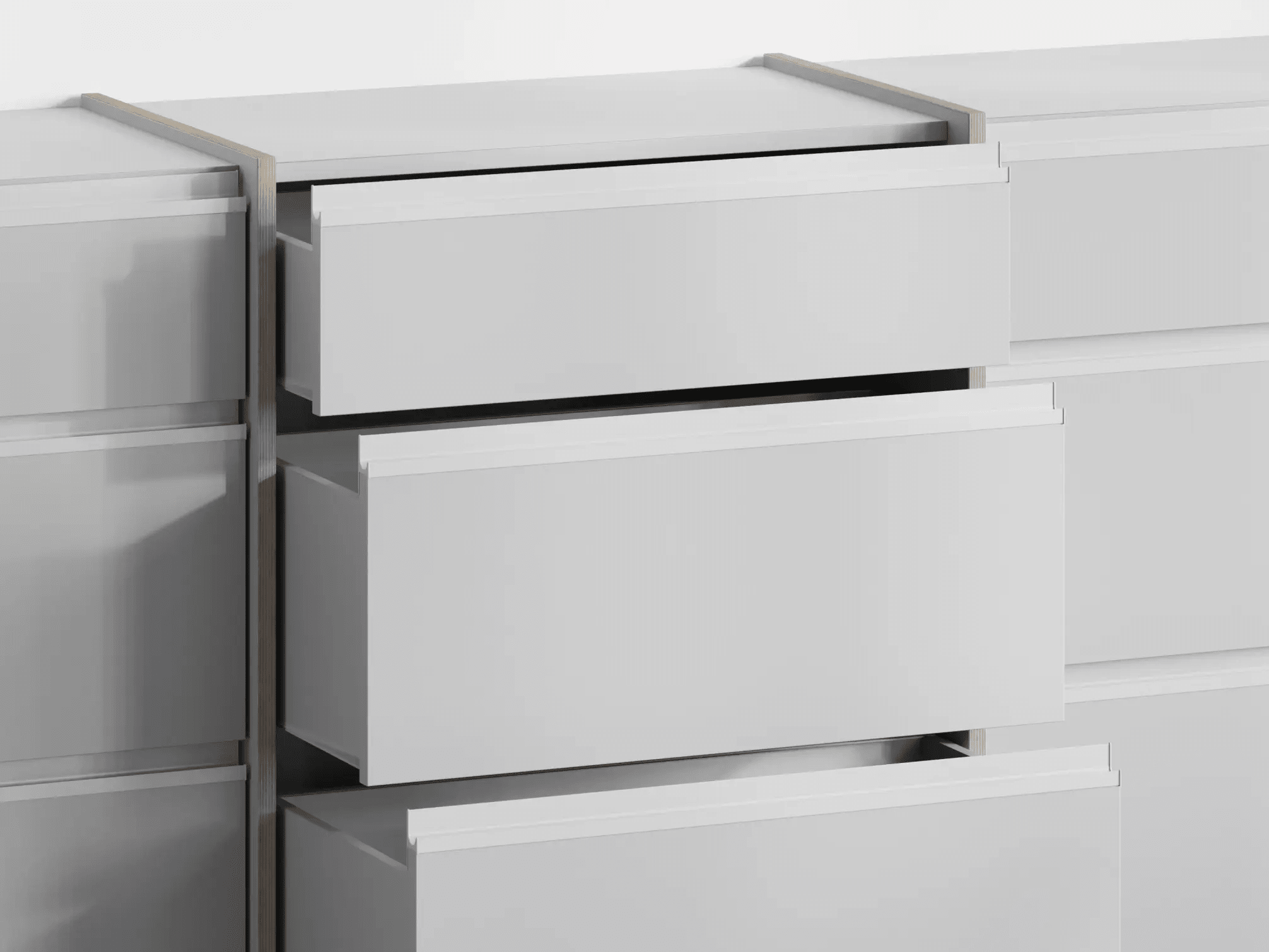 Chest Of Drawers in Grey 7