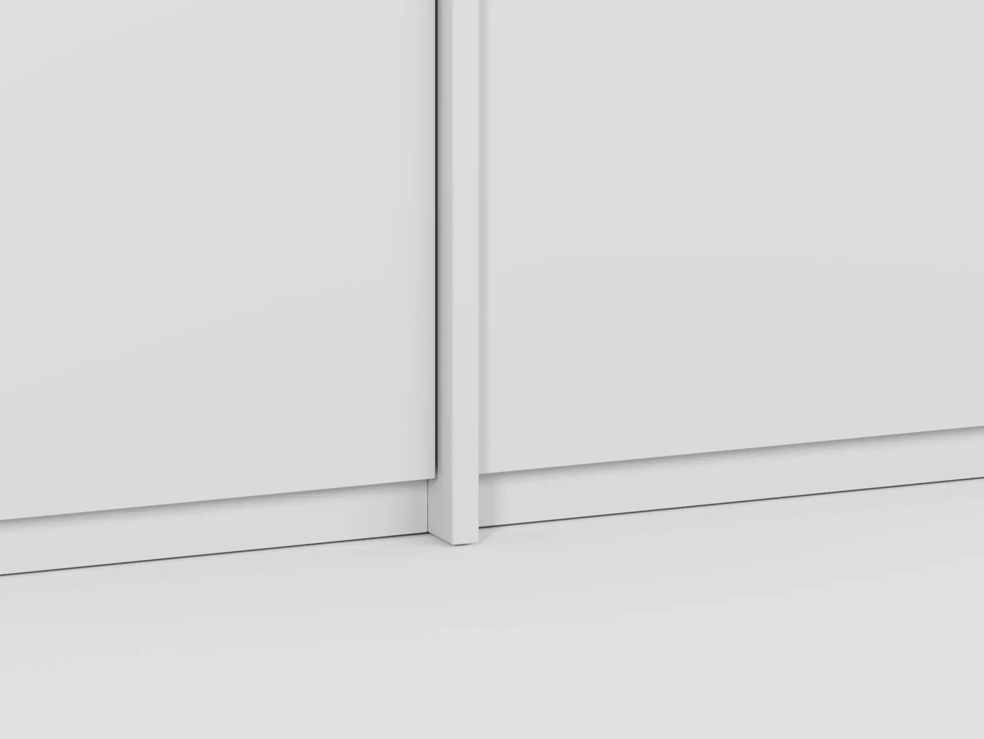 Wysoka Wąska komoda z szufladami biały z szufladami zewnętrznymi - 102x157x45cm 4