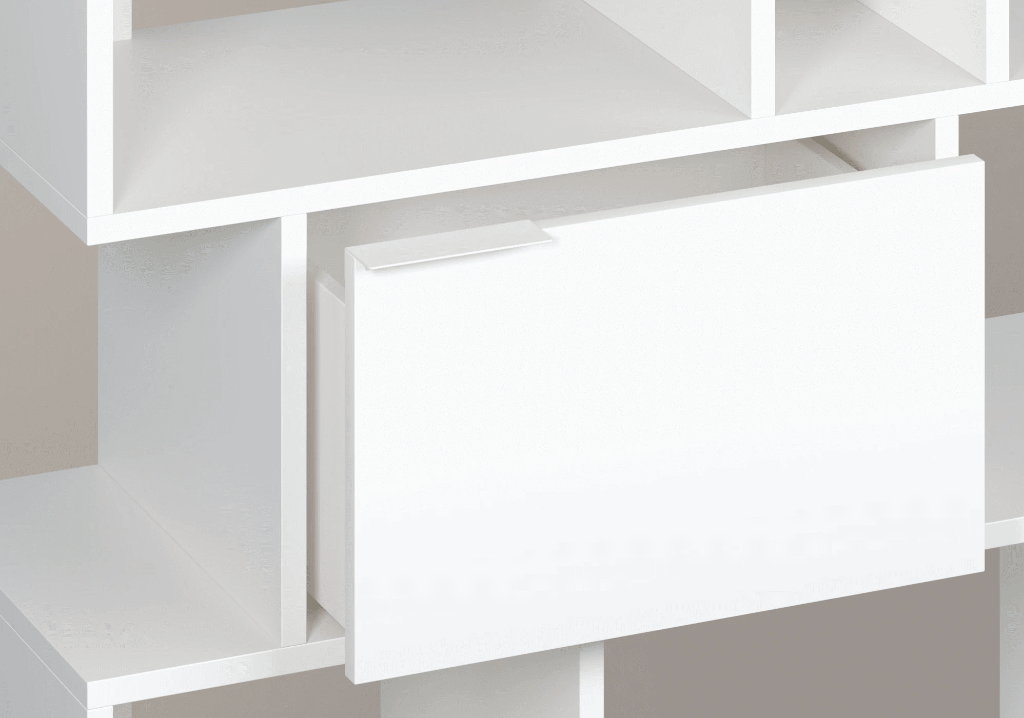 Credenza in Bianco con Ante e Cassetti 7