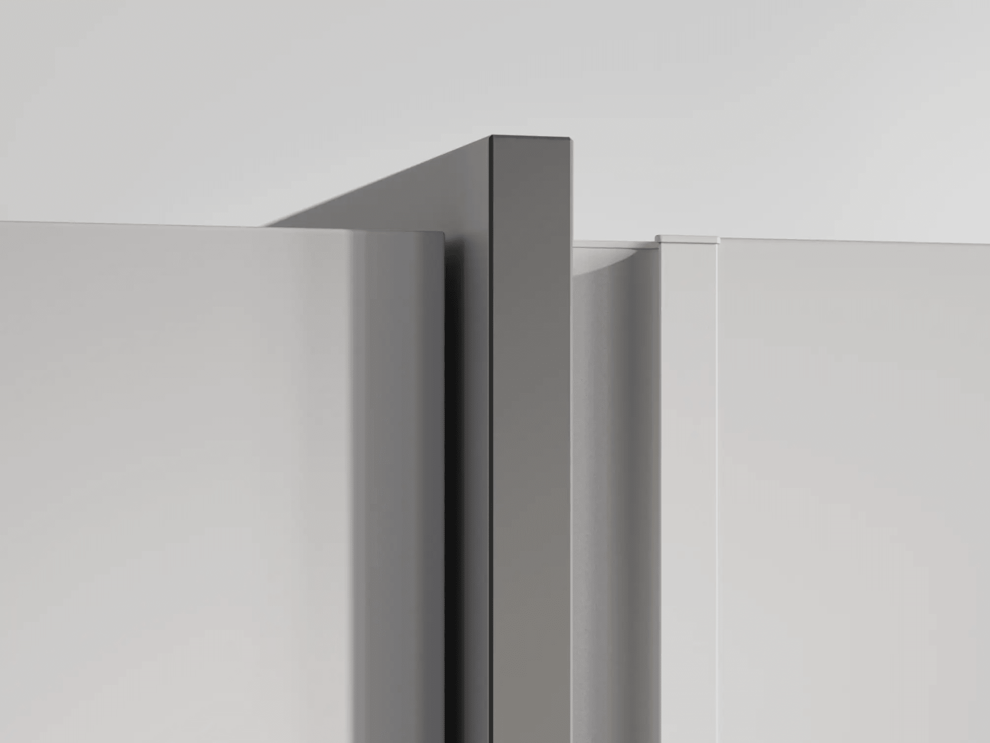 Wall Storage in Grey with Rail 8