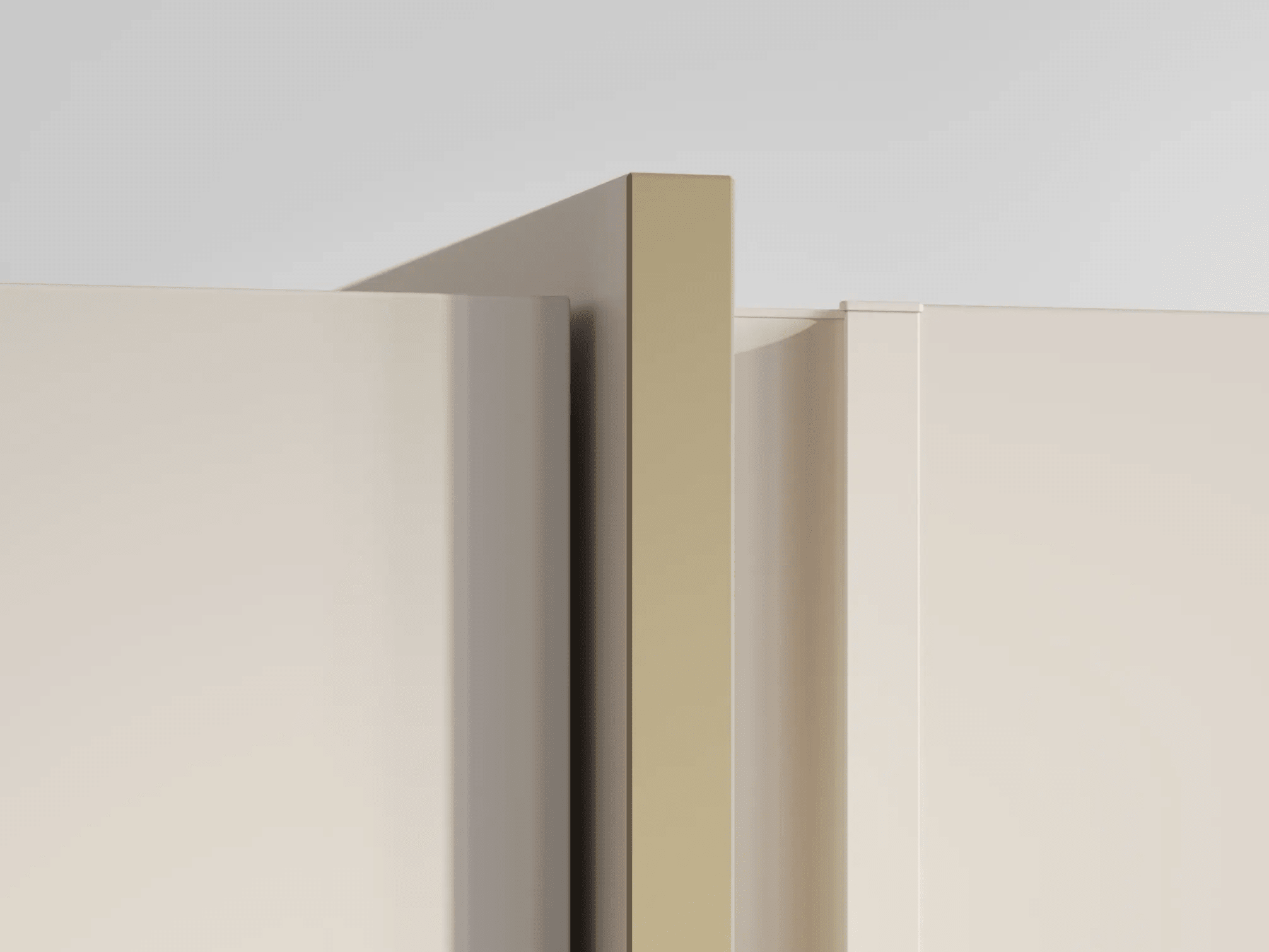 Wall Storage in Sand and Yellow with Rail 8