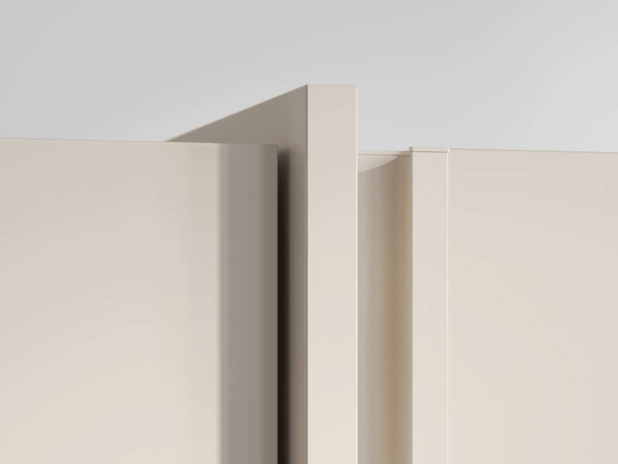 Wall Storage in Sand with Internal and External Drawers 8